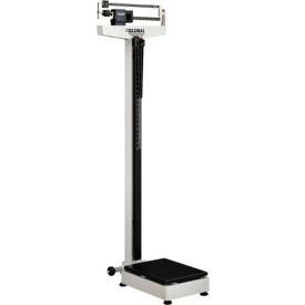 Global Industrial 318504 Global Industrial™ Physician Beam Scale w/ Height Rod, 450 Lb Capacity, 10-7/8"L x 14-13/16"W image.
