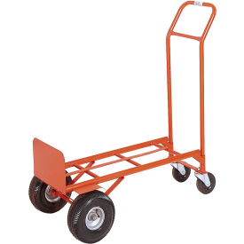 Modern Equipment (MECO) 200PN Convetible 2-in-1 Hand Truck Pneumatic 600 Lb. - 200PN image.
