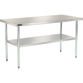 Global Industrial™ 430 Stainless Steel Table 60 x 30"" Undershelf