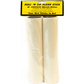 Crown Products ADR-REFILL-10 Roll N Go Cleaning Tool Klean Stick 10" Refill, White, 12 Rolls - ADR-REFILL-10 image.