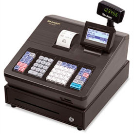 Sharp XE-A207 Electronic Cash Register, Thermal Printer, 2500 Lookup, 25 Clerks, LCD
