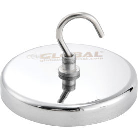 Global Industrial 320757 Global Industrial™ Ceramic Magnetic Hook, 20 Lbs. Pull, 6/Pack image.