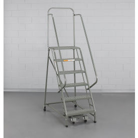EGA Steel Industrial Rolling Ladder 3-Step, 24