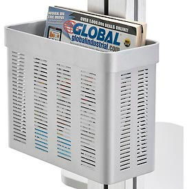Global Industrial 670067 Storage Pocket For Global Industrial™ Mobile Height Adjustable Laptop Workstations image.