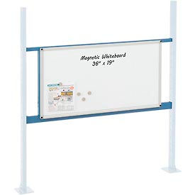 Global Industrial 319178BL Global Industrial™ 36" Whiteboard Panel Kit, 48"W, Blue image.