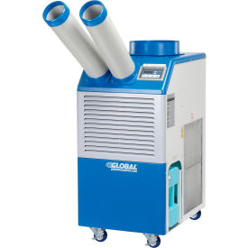 Global Industrial 292662 Global Industrial™ Portable Air Conditioner w/ Cold Air Nozzles, 2 Ton, 21,000 BTU, 230V image.