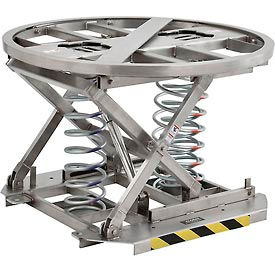 Global Industrial ™, Stainless Steel Spring-Actuated Pallet Carousel And Skid Positioner