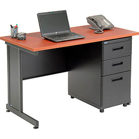 Interion Office Desk with 3 Drawers - 48