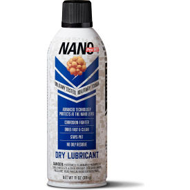 NANO PRO MT LLC NDT11D NDT11D - Nano Dry Lubricant - 11 oz Aerosol Can - Package Qty 12 image.
