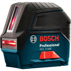 Robert Bosch Tool - Measuring Tools Div. GCL 2-160 GCL 2-160 S 1.5V Cross-Line Laser w/Pts image.
