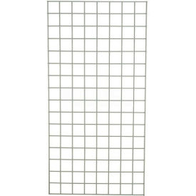 Global Industrial 933CP22GZ Global Industrial™ Wire Grid Panel 36" x 18" Poly-Green image.