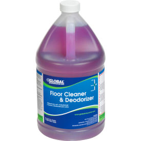 Global Industrial 670172 Global Industrial™ Floor Cleaner & Deodorizer, 1 Gallon Bottle, 2/Case image.