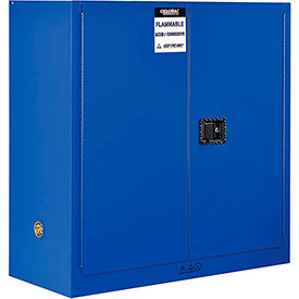 Global Industrial 316066 Global Industrial™ Acid Corrosive Cabinet - 30 Gallon - Manual Close 43"W x 18"D x 44"H image.