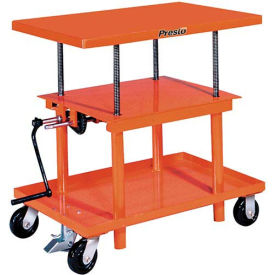 PrestoLifts™ Hand Crank Operated Post Lift Table P3036 - 30x36 - 2000 Lb. Cap. 