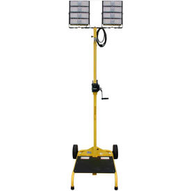 Lind Equipment LE980LED-CART-TD-W Lind Equipment LE980LED-CART-TD-W Dual Head LED Cart w/Winch, 2-200W Heads, 2-30000 Lumens, 12 Mast image.