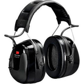 3m 7100089367 3M™ PELTOR™ WorkTunes™ Pro AM/FM Radio Headset, Black, Headband image.