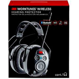 3m 7100148799 3M™ WorkTunes™ Wireless Hearing Protector with Bluetooth® Technology image.
