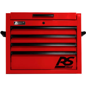 Homak Manufacturing RD02027401 Homak RD02027401 RS Pro Series 27"W X 23-1/2"D X 21-3/8"H 4 Drawer Red Tool Chest image.