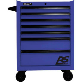 Homak Manufacturing BL04027770 Homak BL04027770 RS Pro Series 27"W X 24"D X 39"H 7 Drawer Blue Roller Tool Cabinet image.