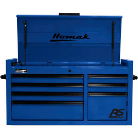 Homak Manufacturing BL02004173 Homak BL02004173 RS Pro Series 40-1/2"W X 23-1/2"D X 21-3/8"H 7 Drawer Blue Tool Chest image.