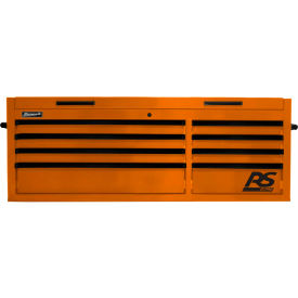 Homak Manufacturing OG02065800 Homak OG02065800 RS Pro Series 54"W X 23-1/2"D X 21-3/8"H 8 Drawer Orange Tool Chest image.