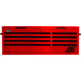 Homak Manufacturing RD02065800 Homak RD02065800 RS Pro Series 54"W X 23-1/2"D X 21-3/8"H 8 Drawer Red Tool Chest image.