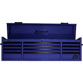 Homak Manufacturing BL02072120 Homak BL02072120 RS Pro Series 71-1/2"W X 23-1/2"D X 23-3/8"H 12 Drawer Blue Tool Chest image.