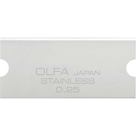 OLFA USA 1141614 OLFA® GSB-2S/6B 30MM Stainless Steel Glass Scraper Blades for GSR-2 Mini Glass Scraper (6 Pack) image.
