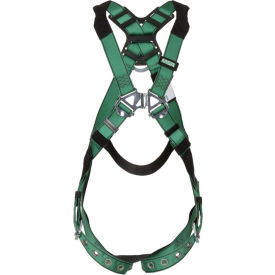 MSA Safety 10196642 MSA 10196642 V-Form™ Harness, Standard, Back D-Ring, Tongue Buckle Leg Straps image.