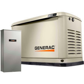 Generac 7172 - 10/9 kW 120/240V 1 Phase Air-Cooled Standby Generator, NG/LP, Aluminum Enclosure