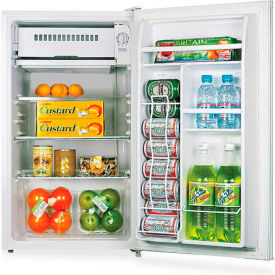 Lorell 72312 Lorell®l LLR72312, Compact Refrigerator 3.2 Cu.Ft. White image.