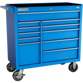 INDEPENDENT DESIGN INC  FMP4111RC-BL Champion FMP4111RC-BL FMPro 41"W x 20"D x 42-1/2"H 11 Drawer Blue Roller Cabinet image.