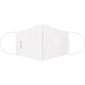 WESTPOINT HOME LLC 1C38095 Reusable Cloth Face Mask, Washable, 2-Layer Contour, White, Small, 10/Bag image.