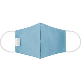 WESTPOINT HOME LLC 1C38094 Cloth Face Mask, Reusable/Washable, 2-Layer Contour, Blue, Small, 10/Bag image.