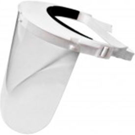 Pyramex Safety Products S1000 Pyramex Safety S1000 Medical Face Shield, Polycarbonate, Clear Window, Adjustable Head Strap image.