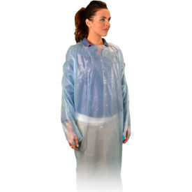 Keystone Adjustable Cap Company Inc ISO-TL-BLUE-A Keystone® Isolation Gown, Level 2, Rear Entry, 25 Pack image.
