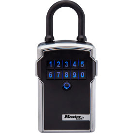 Master Lock Company 5440EC Master Lock® Bluetooth® Portable Lock Box for Business Applications - Silver/Black image.