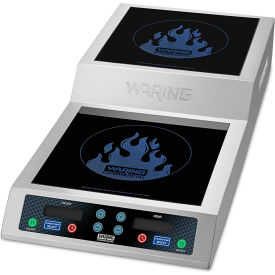 Waring Heavy-Duty Commercial Double Induction Range, 208/240V, 3600W