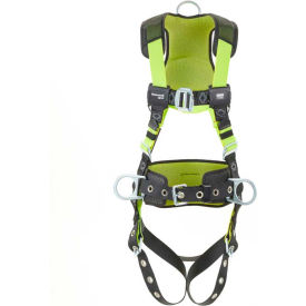 North Safety H5CC311022 Miller® H500 Harness Construction Comfort, Tongue Buckle, Side D Ring, L/XL image.