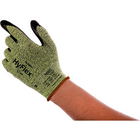 Ansell Protective Products Inc. 11550080 Ansell HyFlex Cut Resistant Coated Gloves, A2 Cut Level, Nitrile, Size 8 image.