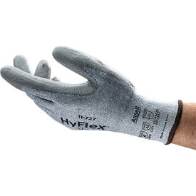Ansell HyFlex Cut Resistant Coated Gloves A2 Cut Level Polyurethane Grey Size 6