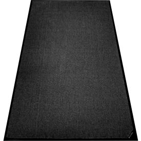 Global Industrial 800376BK Global Industrial™ Plush Entrance Mat, 3/8" Thick, 3Wx5L, Charcoal Black image.