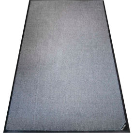 Global Industrial 800376GY Global Industrial™ Plush Entrance Mat, 3/8" Thick, 3Wx5L, Gray image.