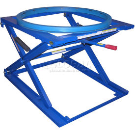 Vestil Manufacturing PS-4045/CA Pallet & Skid Carousel Turntable Rotating Ring with Stand PS-4045/CA - 4000 Lb. Cap. image.