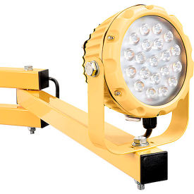 Global Industrial 761245 Global Industrial™ LED Dock Light w/ 40"L Arm, 40W, 4900 Lumens, 5000K, On/Off Switch image.
