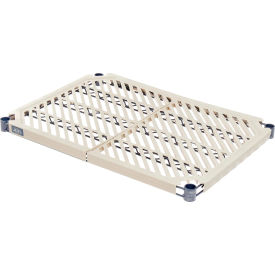 Nexel® Nexelite® Vented Plastic Mat Shelf 30""W x 18""D