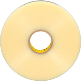 3M® Scotch® 373+ Machine Length Carton Sealing Tape 2"" x 1000 Yds. 2.5 Mil Clear-Skid Lot
