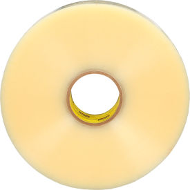 3M® Scotch® 373+ Machine Length Carton Sealing Tape 3"" x 1000 Yds. 2.5 Mil Clear-Skid Lot