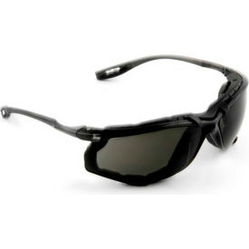 3m 7000128260 3M™ Virtua™ Safety Glasses with Foam Gasket, Black Frame, Gray Lens image.