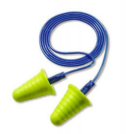 3m 7000127186 3M™ 318-1009 E-A-R™ Push-Ins͊ Corded Earplugs w/Grip Rings, 200 Pairs image.
